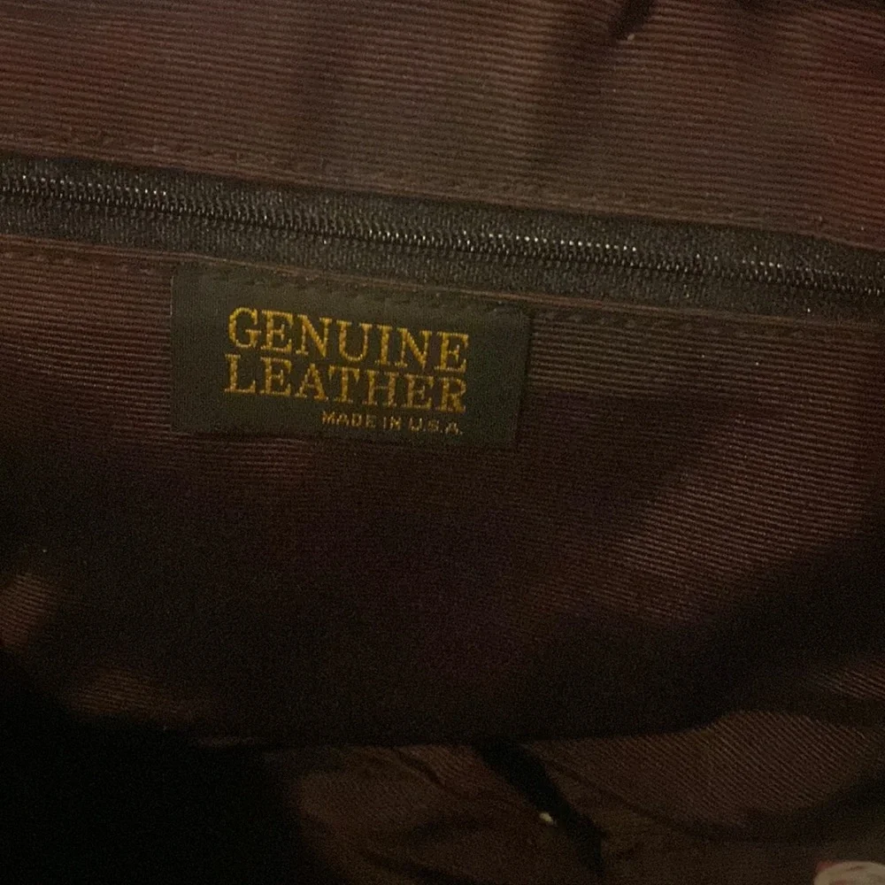 Vintage Genuine Leather Top Handle Doctor Bag - Picture 2 of 5